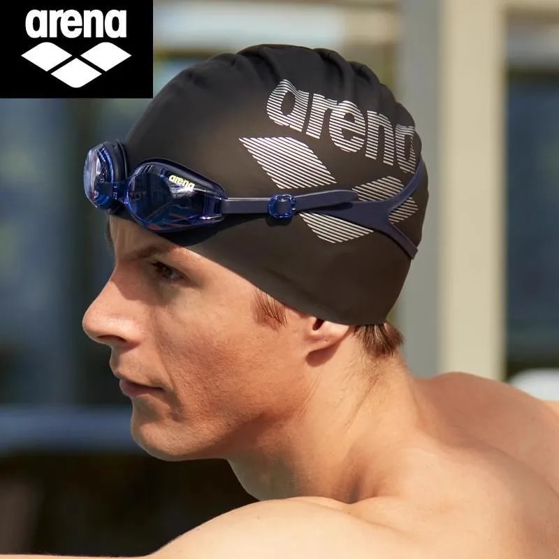 Swim Hat Silicone - หมวกว่ายน้ำกันน้ำซิลิโคนความยืดหยุ่นสูงสำหรับผู้ชายและผู้หญิง ARNew สวมใส่สบายและไม่รัดแน่น เรียบง่ายและทันสมัย