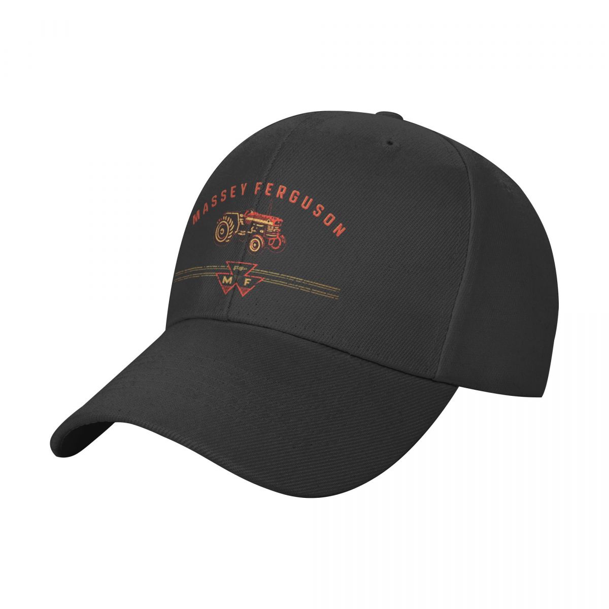 Golf Cap Dad - หมวกเบสบอลของผู้ชายล้างแล้วหมวกสแนปแบคแบบย้อนยุครถแทรกเตอร์รถแทรกเตอร์หมวกตีกอล์ฟ