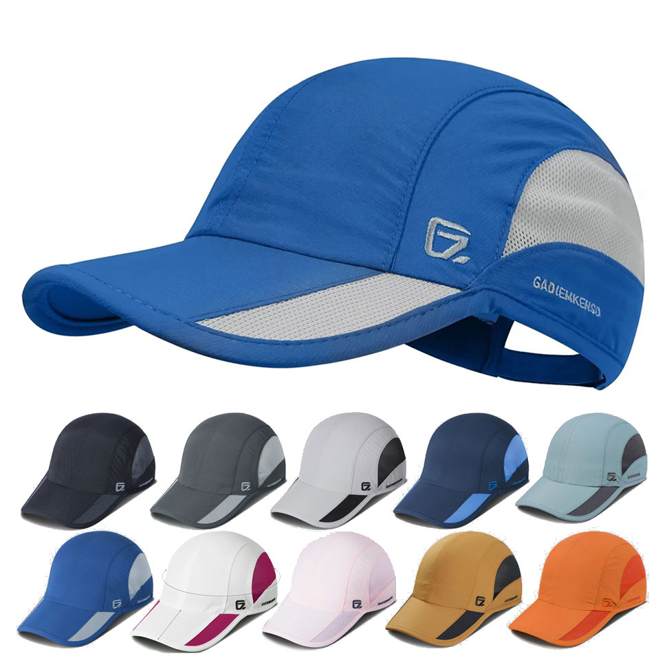 Running Cap Lightweight - GADIEMKENSD หมวกกีฬาแบบแห้งเร็วสำหรับทั้งชายและหญิง ปรับได้ น้ำหนักเบา ป้องกันแสงแดด UPF