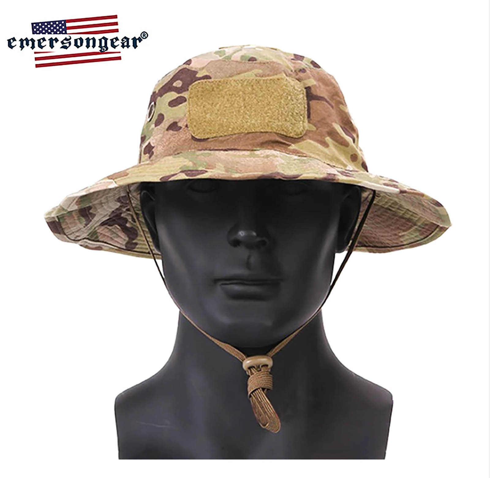 Boonie Hat Tactical - หมวกบอนนี่ Emersongear สำหรับผู้ชาย หมวกป้องกันแสงแดด สำหรับเดินป่า กีฬากลางแจ้ง