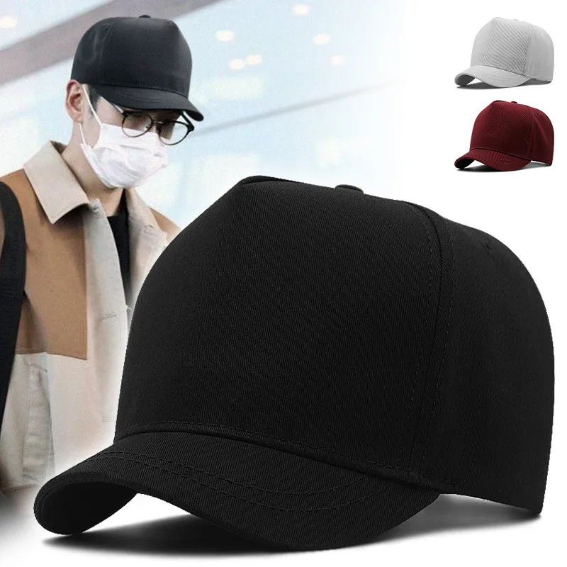 Golf Cap Dad - Oohmy หมวกเบสบอลสำหรับหัวใหญ่ขนาดใหญ่ XXL หมวกพ่อปรับได้หมวกสั้นบิล60-65เซนติเมตรขนาดใหญ่พิเศษต่ำหมวกตีกอล์ฟ