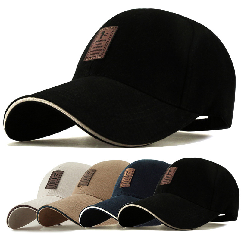 Baseball Cap Structured - ฤดูร้อนผู้หญิงผู้ชายโครงสร้างเบสบอลหมวกผ้าฝ้ายปรับ Snapback Sunhat กีฬากลางแจ้ง Hip Hop