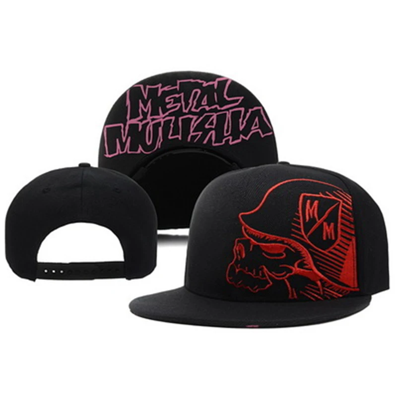 หมวกเบสบอลปักลายโครงกระดูกแบบ  - Snapback Hat Flat บทวิจารณ์และราคา
