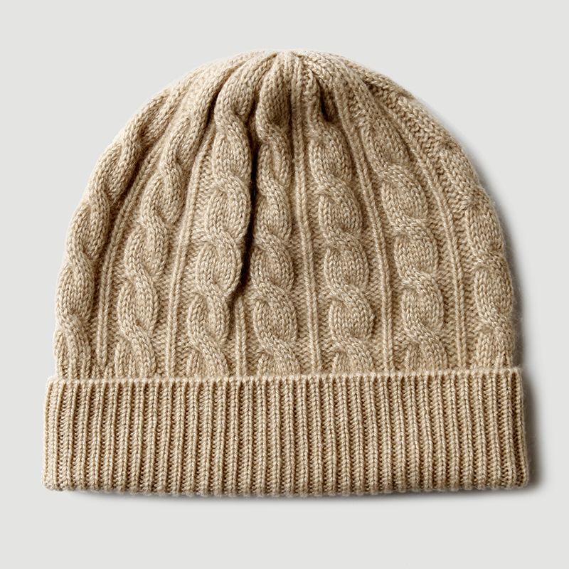 หมวกบีนนี่ถักไหมแคชเมียร์แท้ 1 - Beanie Cuffed Knit บทวิจารณ์และราคา