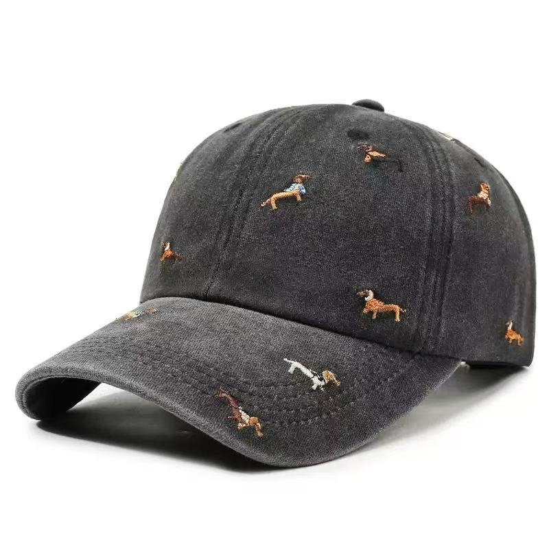 หมวกเบสบอลปรับได้ลายปักดัชชุนด - Golf Cap Dad บทวิจารณ์และราคา