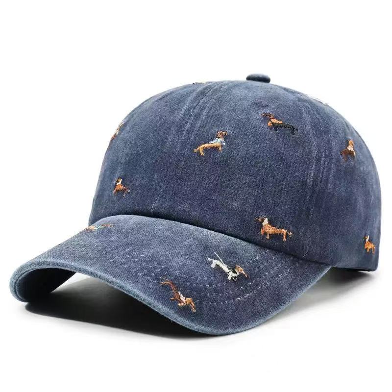 หมวกเบสบอลปรับได้ลายปักดัชชุนด - Golf Cap Dad บทวิจารณ์และราคา