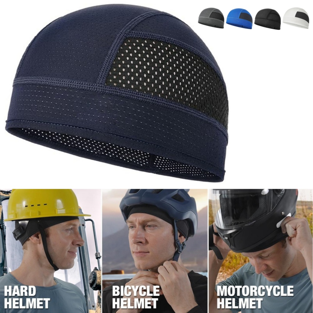 ฤดูร้อนตาข่ายบางช่องระบายอากาศ - Skull Cap Helmet Liner บทวิจารณ์และราคา
