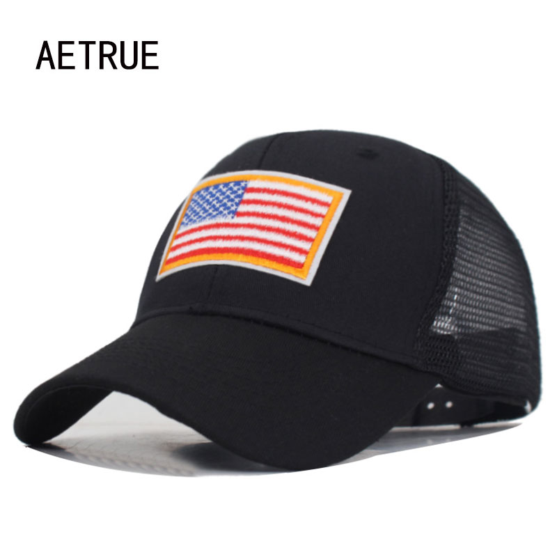 AETRUE คุณภาพสูง USA ธงเบสบอลห - Golf Cap Dad บทวิจารณ์และราคา