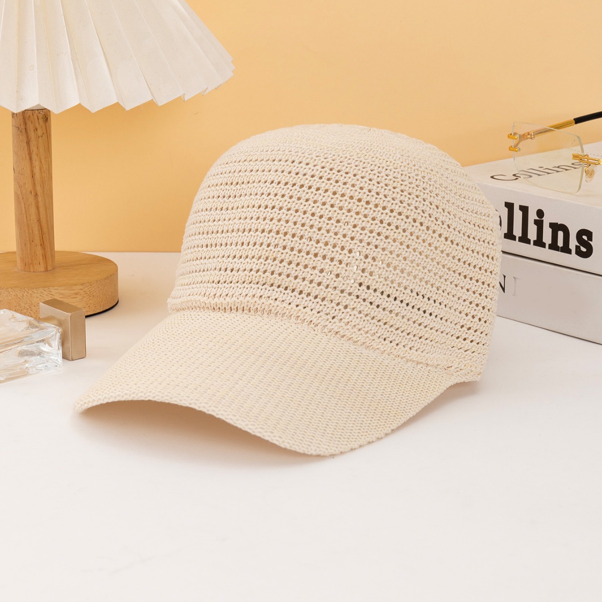 หมวกเบสบอลแบบถักสไตล์เกาหลีรุ่ - Baseball Cap Structured บทวิจารณ์และราคา