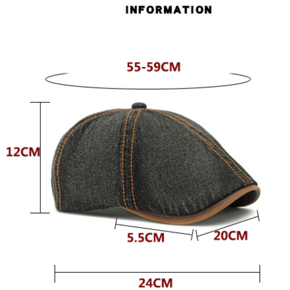 HT4735 Berets สําหรับผู้ชายผู้ - Newsboy Cap Ivy บทวิจารณ์และราคา