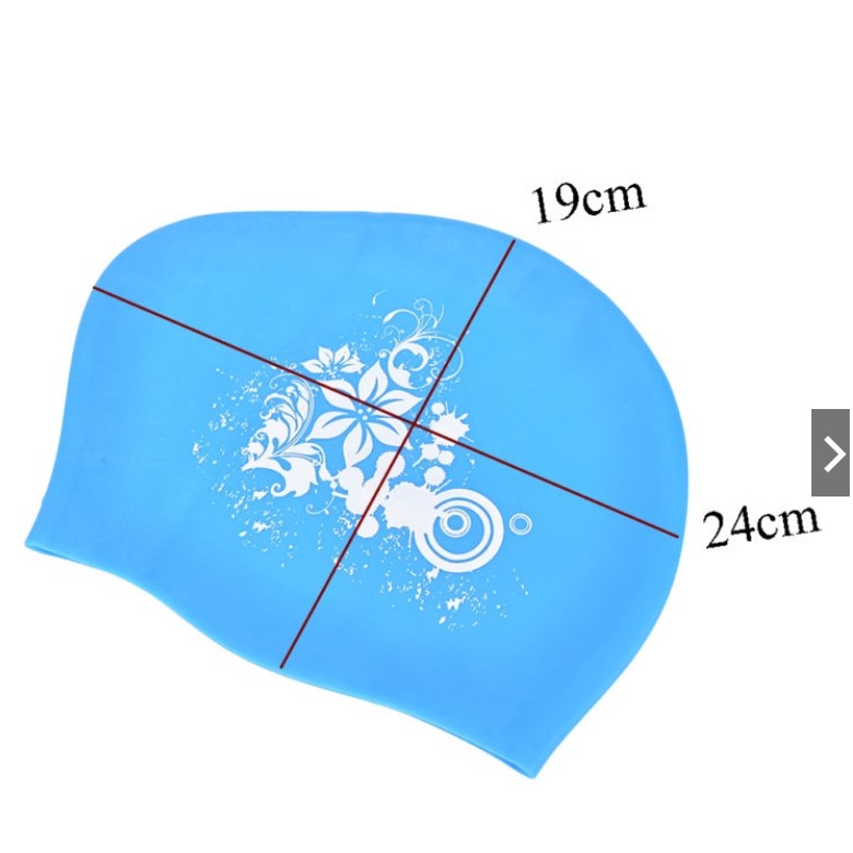 หมวกว่ายน้ําซิลิโคนสําหรับผมยา - Swim Hat Silicone บทวิจารณ์และราคา