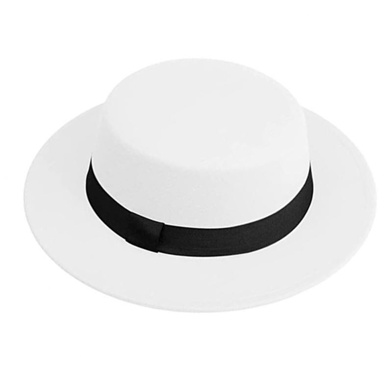 หมวกเฟโดร่าสีขาวสำหรับผู้ชายแล - Fedora Hat Wool บทวิจารณ์และราคา