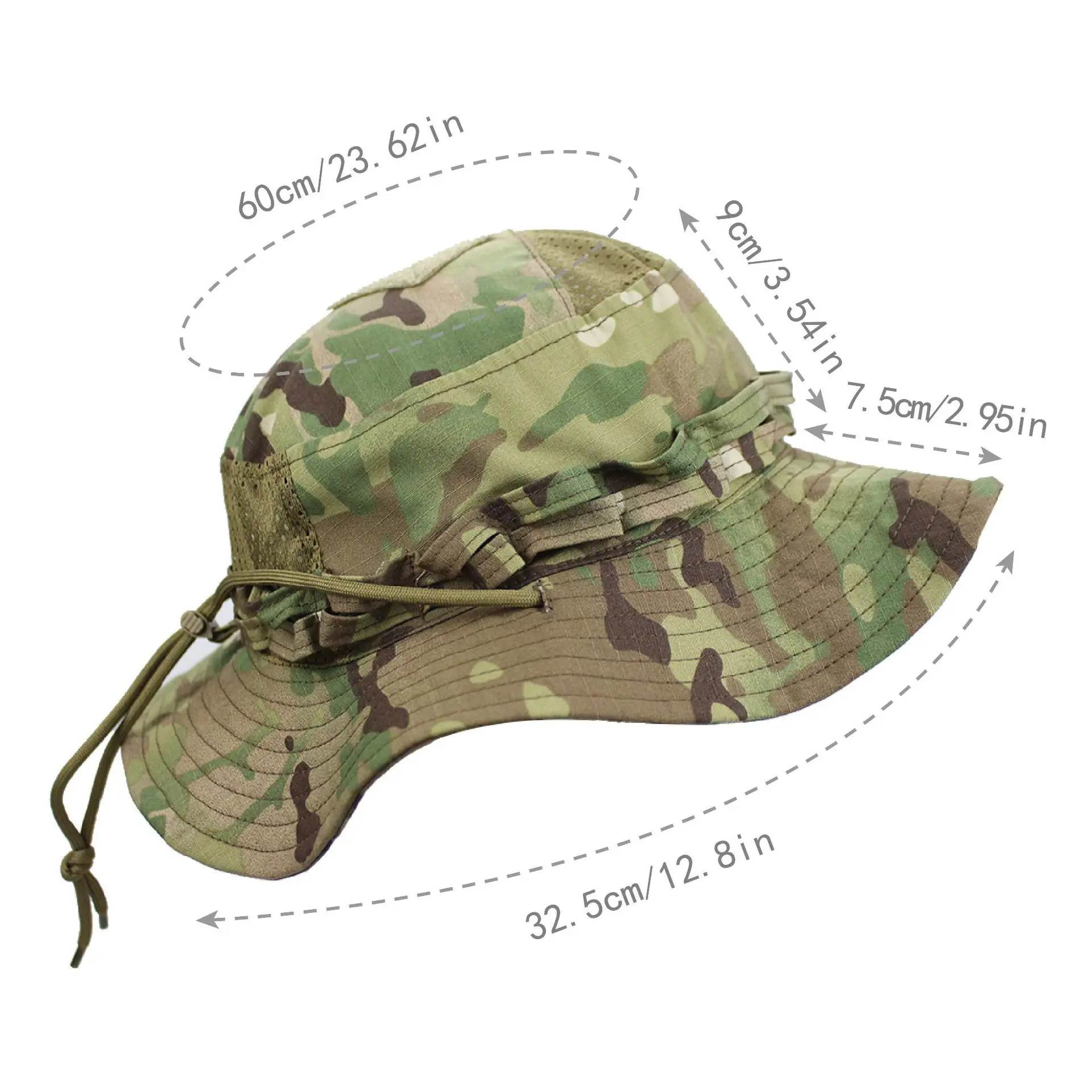 หมวกบอนนี่ลายพรางแบบใหม่ หมวกป - Boonie Hat Tactical บทวิจารณ์และราคา