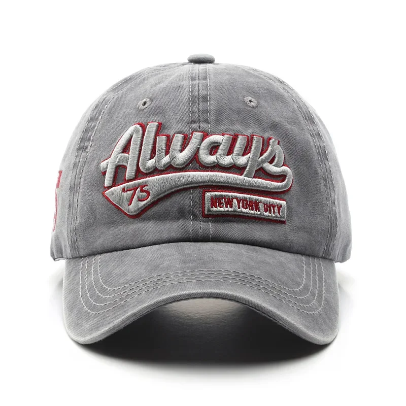 หมวกเบสบอลวินเทจแบบซักล้างได้  - Dad Hat Cotton บทวิจารณ์และราคา