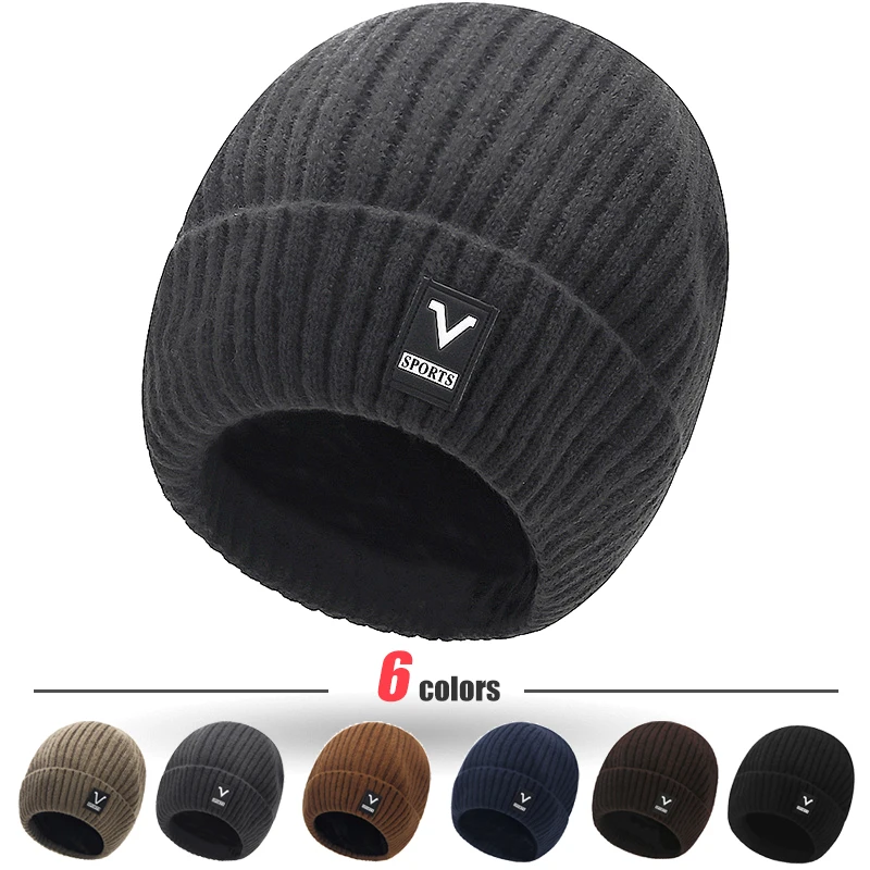 หมวกผู้ชาย Slouchy ถักหมวกกะโห - Beanie Cuffed Knit บทวิจารณ์และราคา