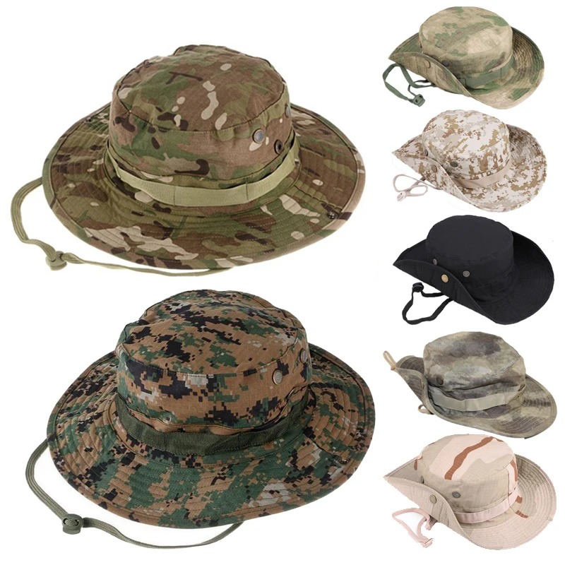 หมวกบอนนี่ลายพรางสำหรับตั้งแคม - Boonie Hat Tactical บทวิจารณ์และราคา