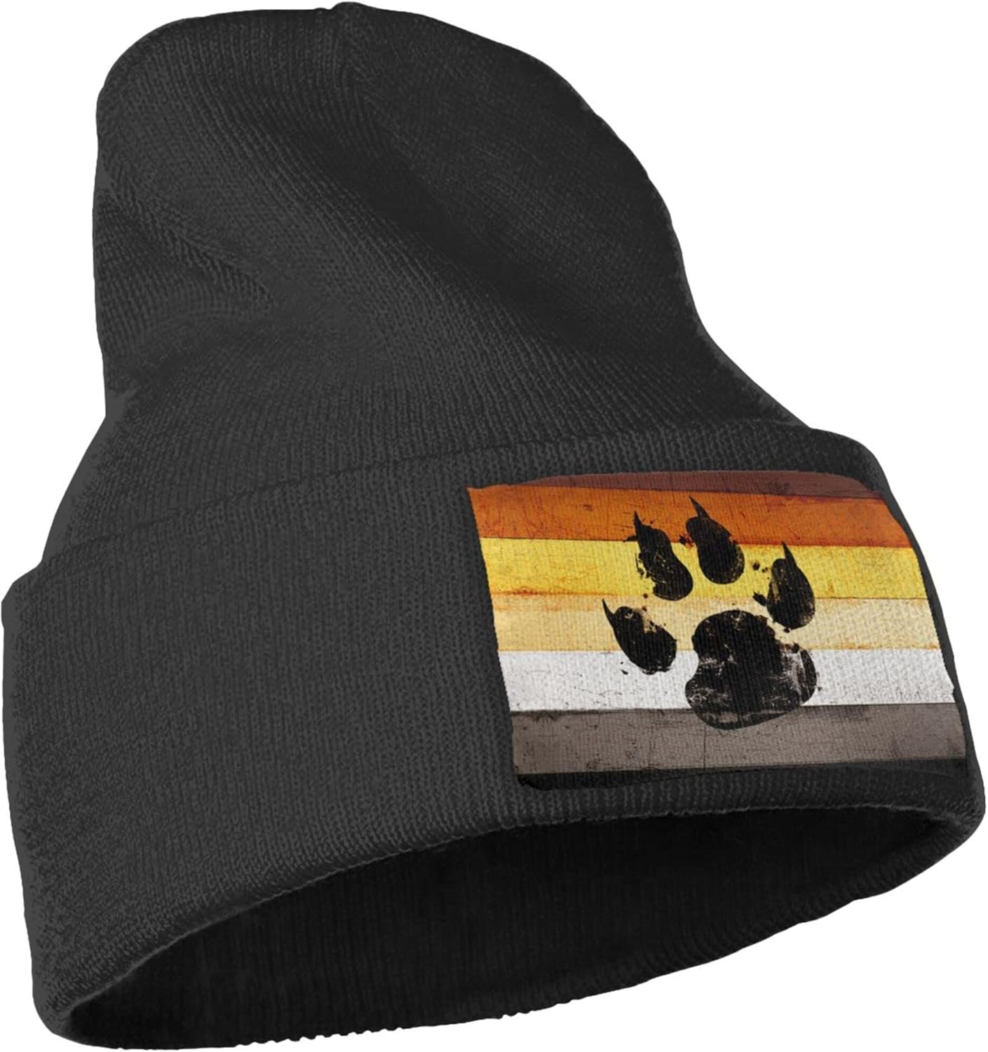 หมวกบีนนี่ไหมพรมลายธงเกย์ LGBT - Beanie Cuffed Knit บทวิจารณ์และราคา