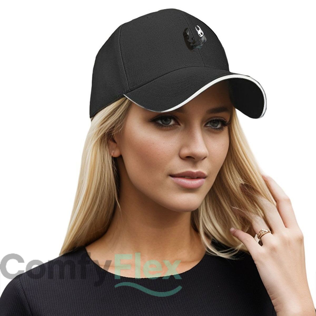 หมวกฮิปฮอปลาย Hollow Knight &  - Baseball Cap Structured บทวิจารณ์และราคา