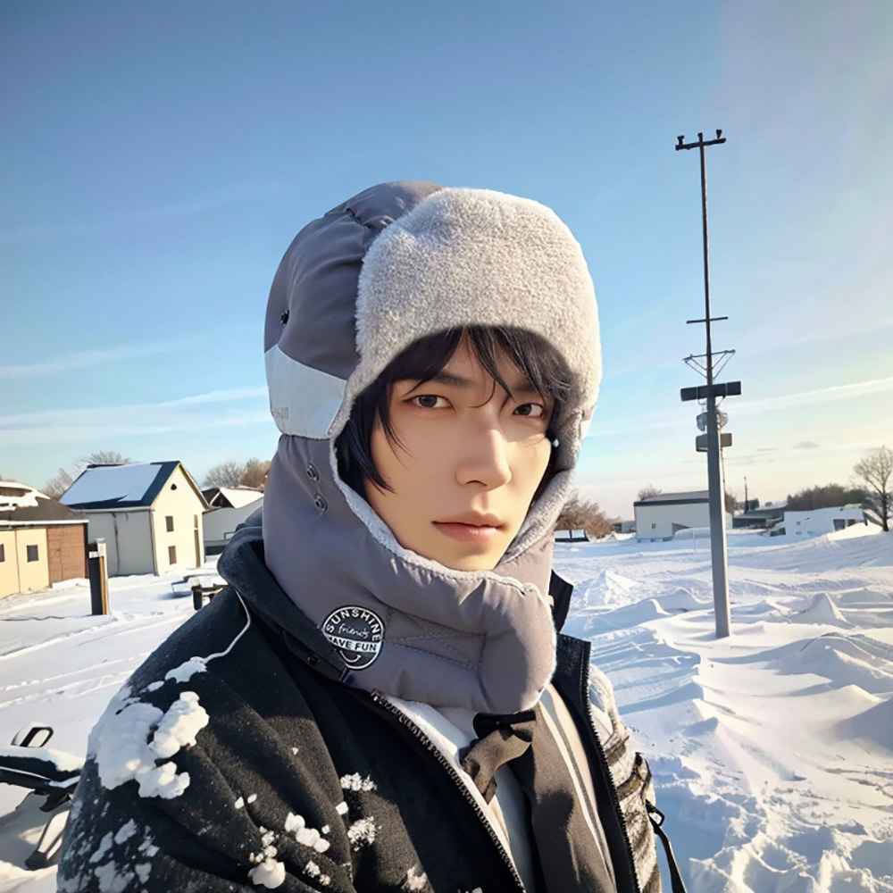 หมวกสกีฤดูหนาวสำหรับผู้ชาย ผ้า - Winter Trapper Hat บทวิจารณ์และราคา