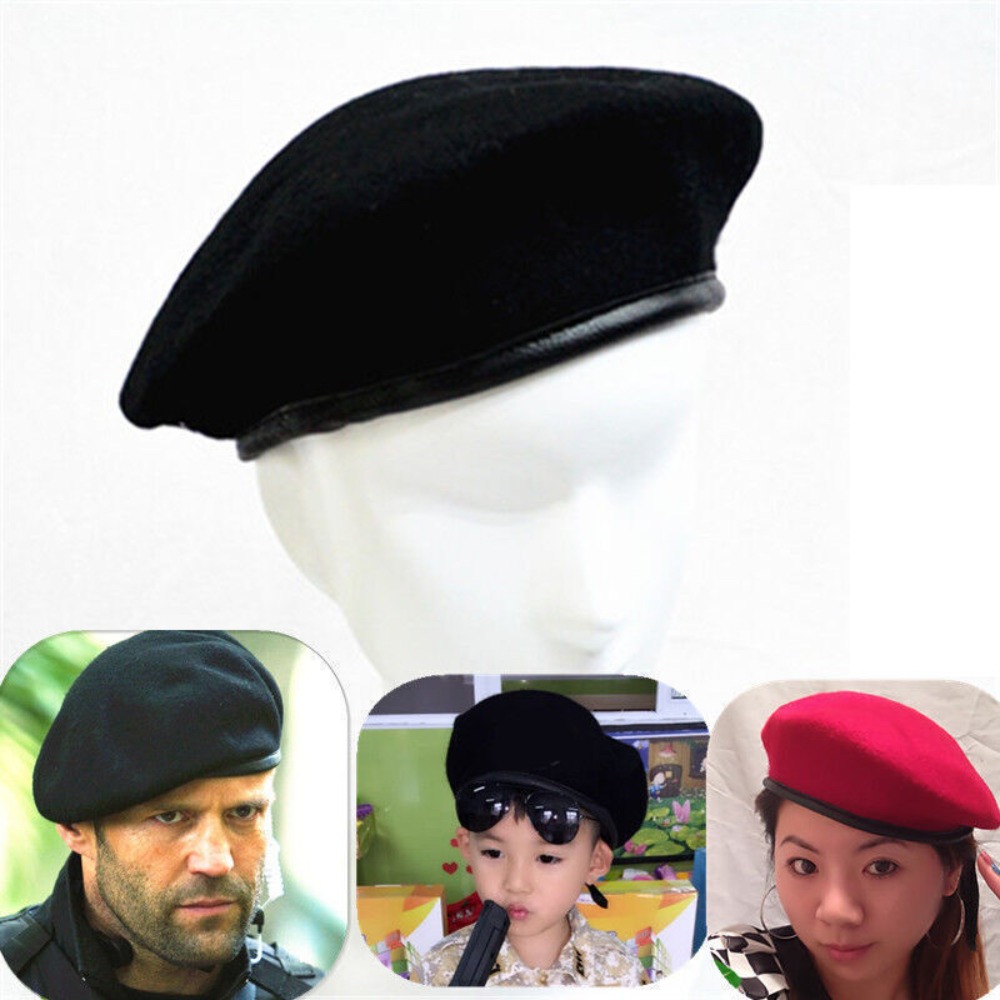 หมวกแก๊ปเครื่องแบบใช้ได้ทั้งชา - Beret French Wool บทวิจารณ์และราคา