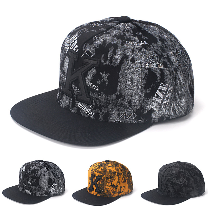 หมวกเบสบอลมีตัวอักษร K สำหรับผ - Snapback Hat Flat บทวิจารณ์และราคา