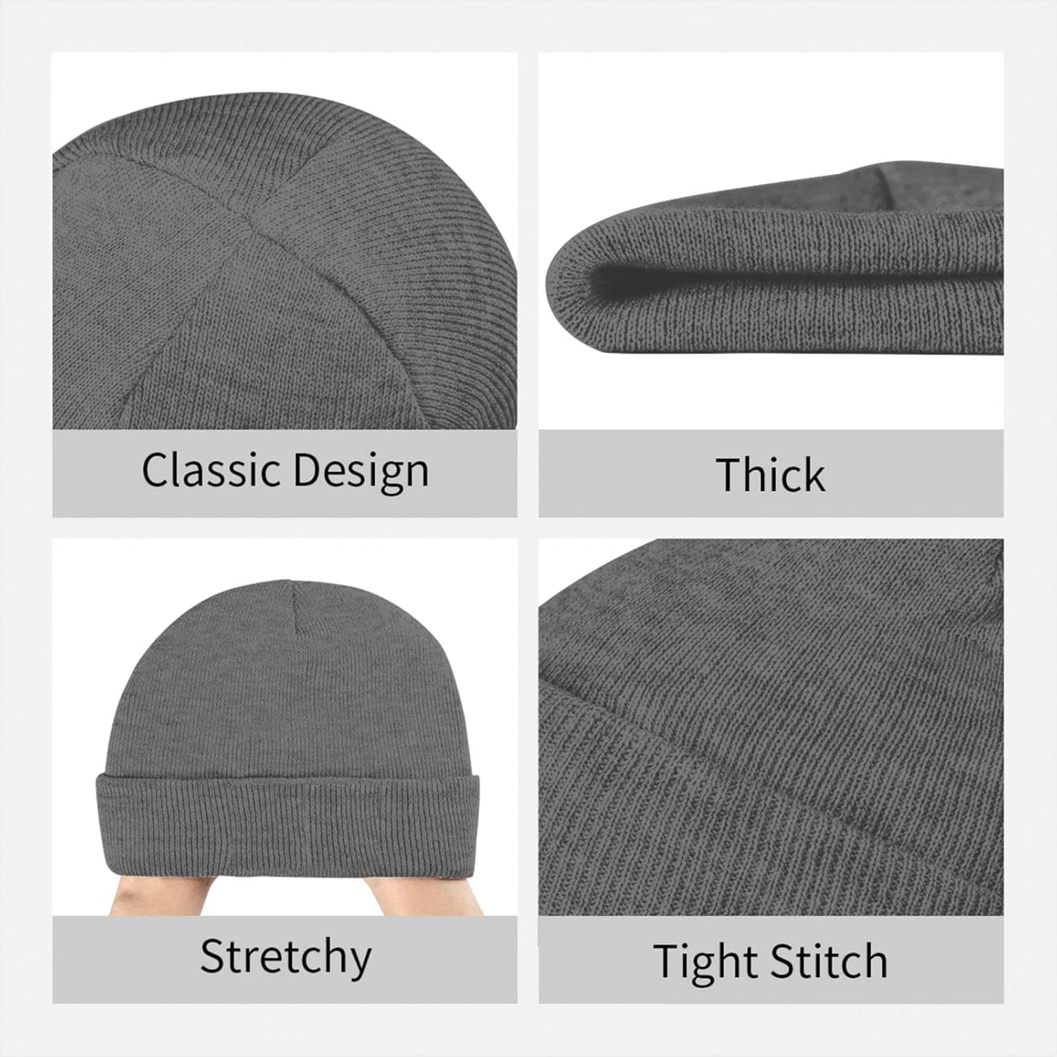 ชีวิตเต็มไปด้วยทางเลือกที่สำคั - Beanie Cuffed Knit บทวิจารณ์และราคา